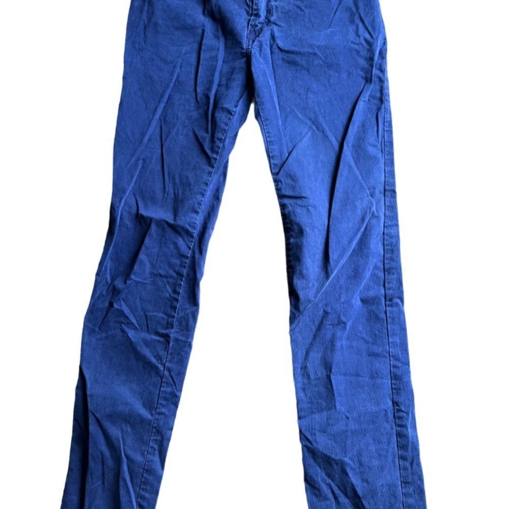 Versace Pants Purple Skinny Back Pocket Studs